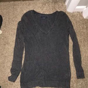 Knitted long sleeve shirt- thin sweater